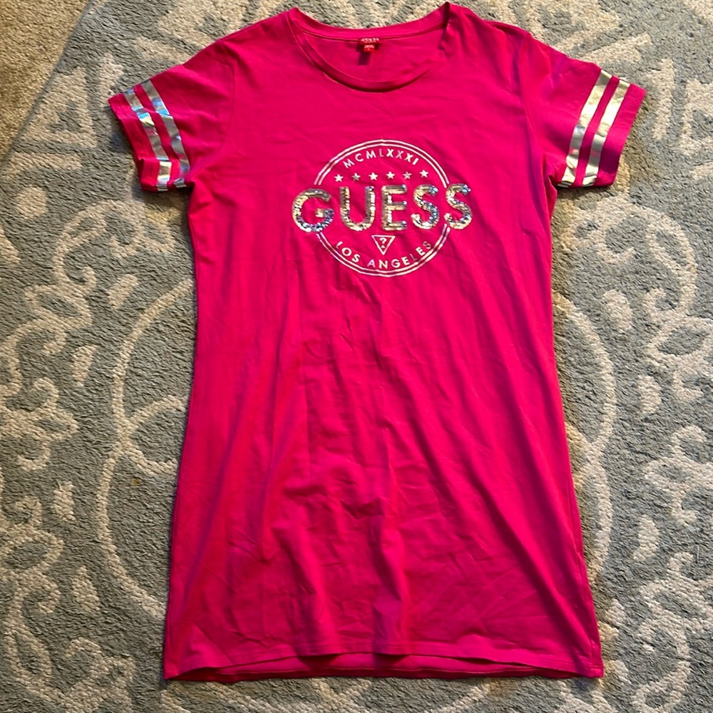 Pink guess dress
